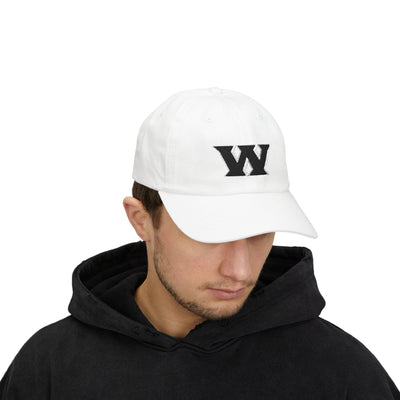 Adult Unisex Weir Embroidered Logo Dad Cap