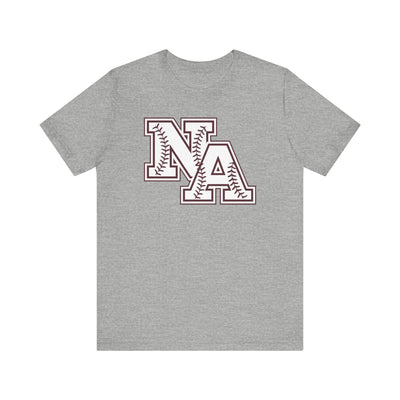 Adult Unisex Baseball Stitches Classic Logo Graphic Short Sleeve Soft Tee