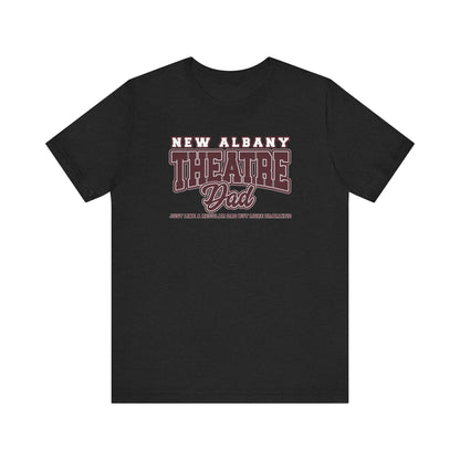 Adult Unisex New Albany Theatre Dramatic Dad Short Sleeve Soft Tee