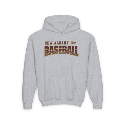 Youth Eagles Line Drive Baseball Graphic Hoodie