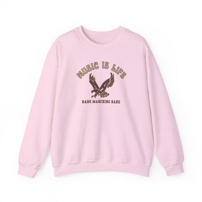 Adult Unisex NAHS Music is Life Graphic Sweatshirt