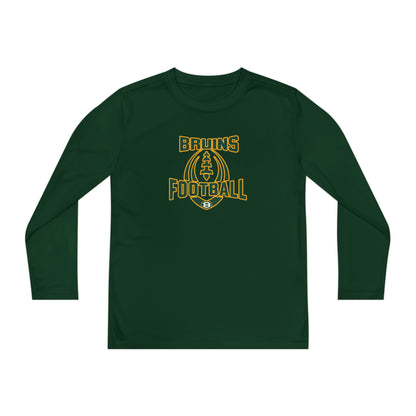 Youth Bruin Ultimate Football Graphic Competitor Performance Long Sleeve Tee