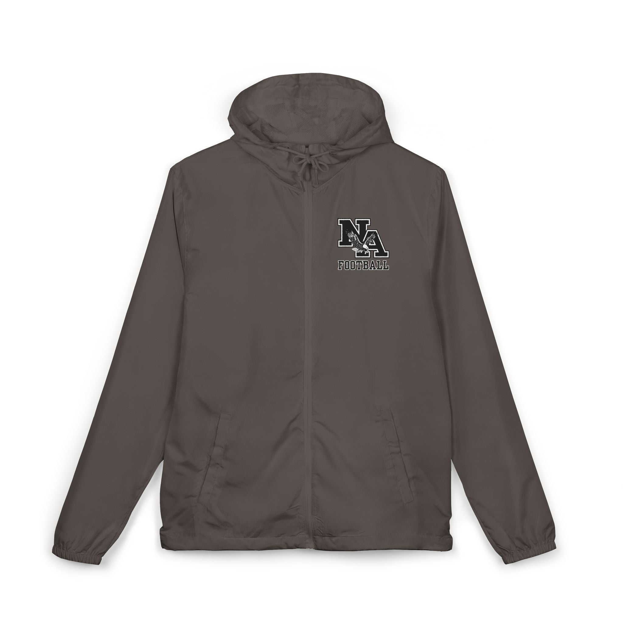 Adult Unisex NA Football Logo Full-Zip Windbreaker Jacket