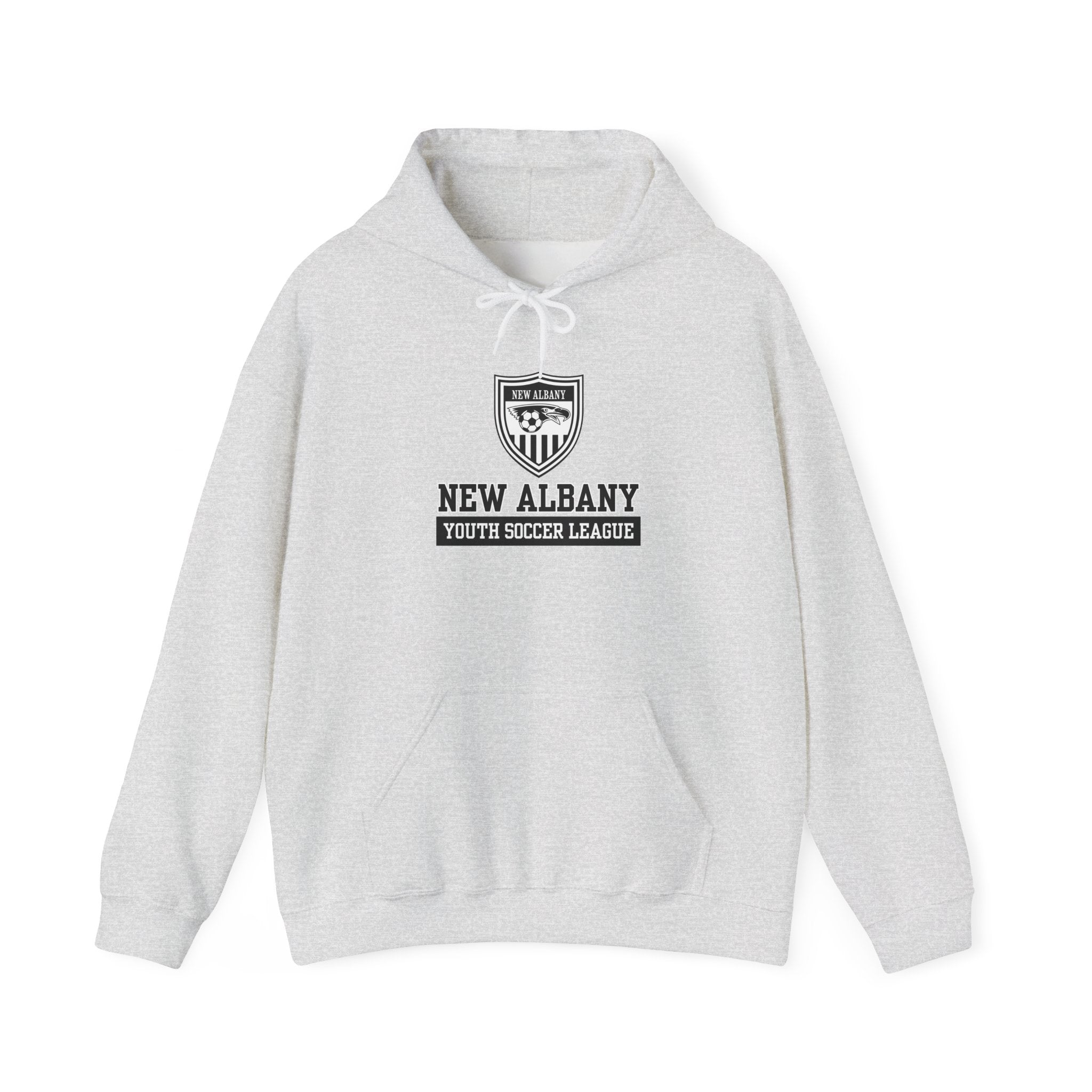 Adult Unisex New Albany Youth Soccer League Game Day Graphic Hoodie
