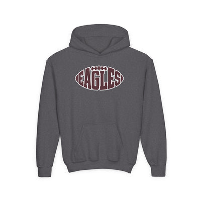 Youth New Albany Football Eagle Ball Graphic Hoodie