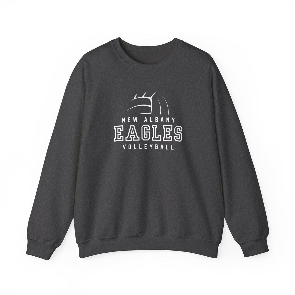 Adult Unisex New Albany Eagles Victory Volleyball Graphic Sweatshirt