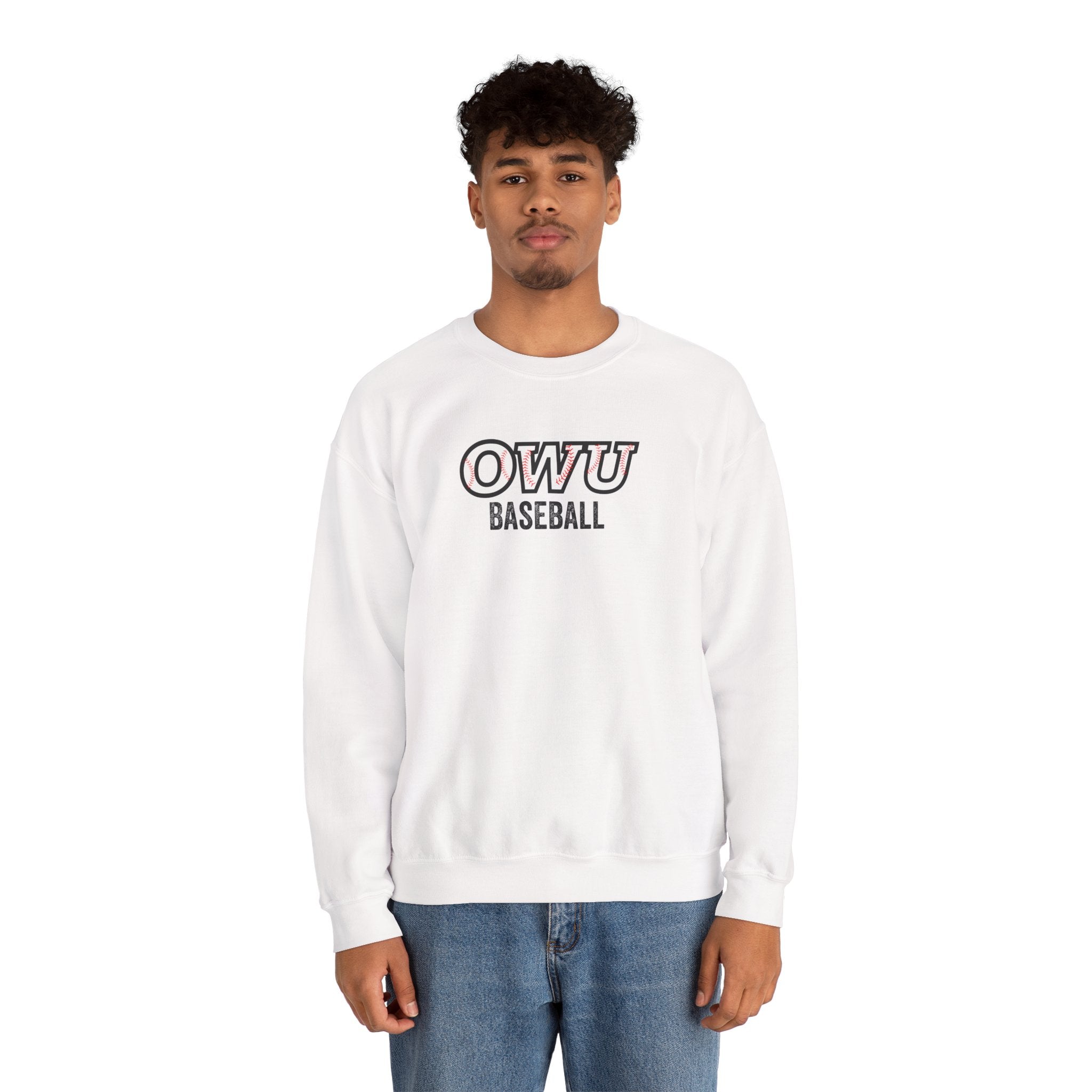 Adult Unisex OWU Baseball Stitches Graphic Sweatshirt