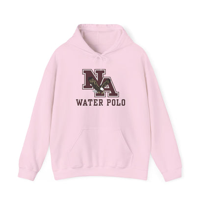 Adult Unisex New Albany  Water Polo Classic Maroon Logo Graphic Hoodie