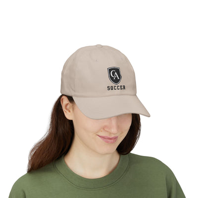 Adult Unisex Columbus Academy Vikings Soccer Embroidered Logo Dad Cap