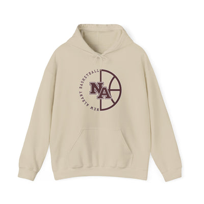 Adult Unisex New Albany Basketball Pick and Roll Graphic Hoodie