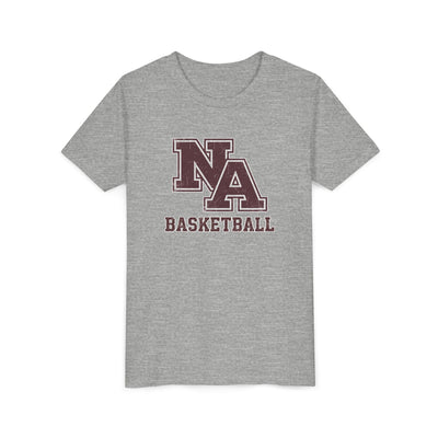 Youth New Albany Basketball Vintage Vibe Logo Graphic Short Sleeve Soft Tee