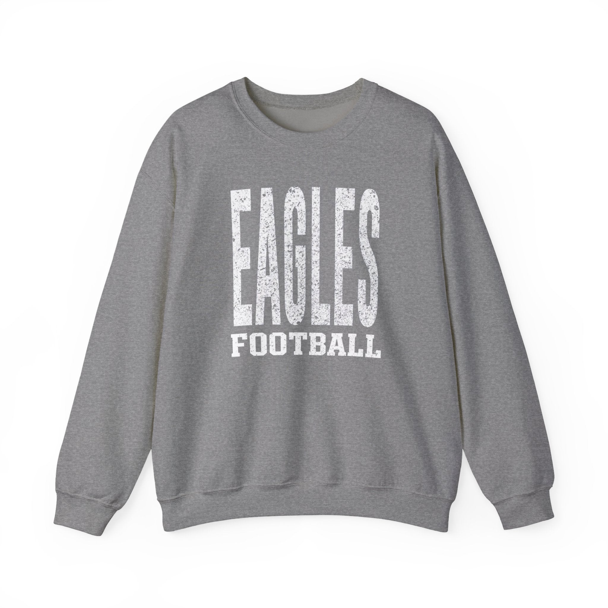Adult Unisex New Albany Football Distressed Enlarged Graphic Sweatshirt
