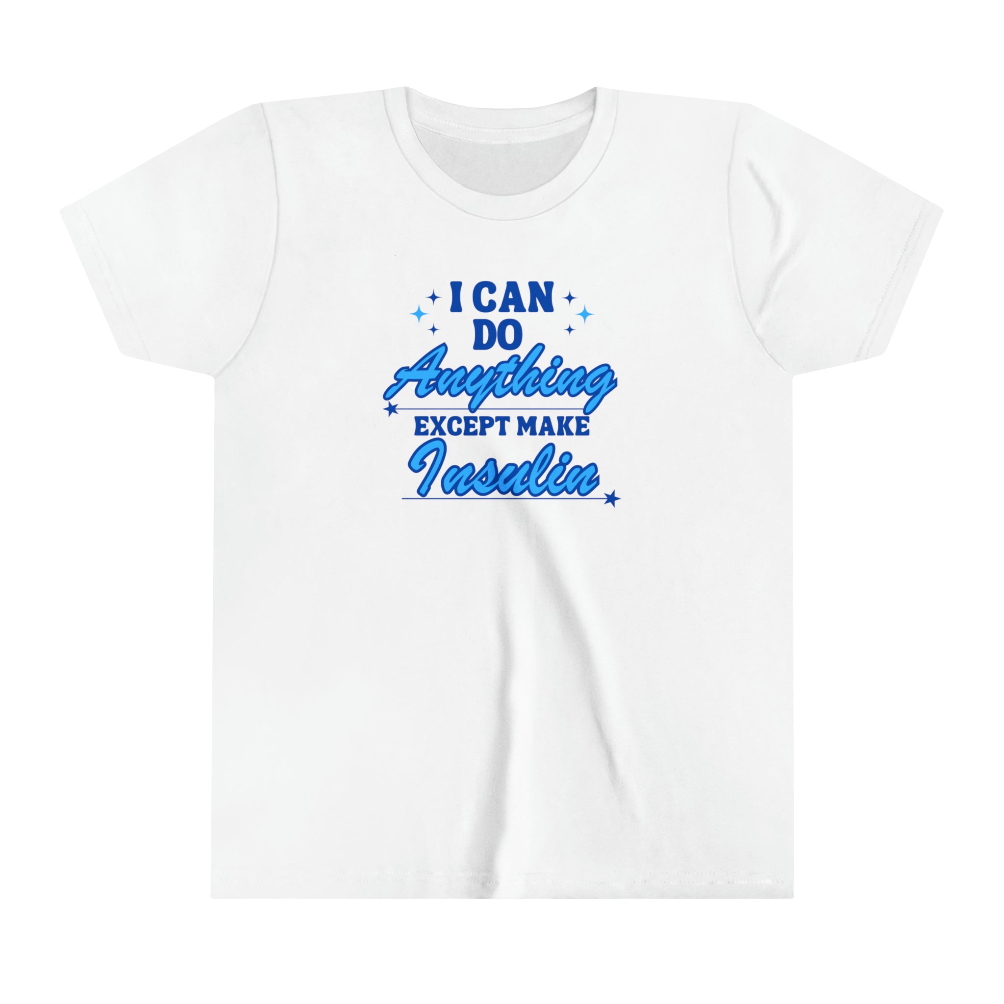 Youth I Can Do Anything T1D Short Sleeve Graphic Tee