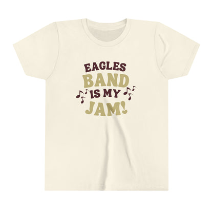 Youth Band Jam Short Sleeve Graphic Tee - New Albany Eagles