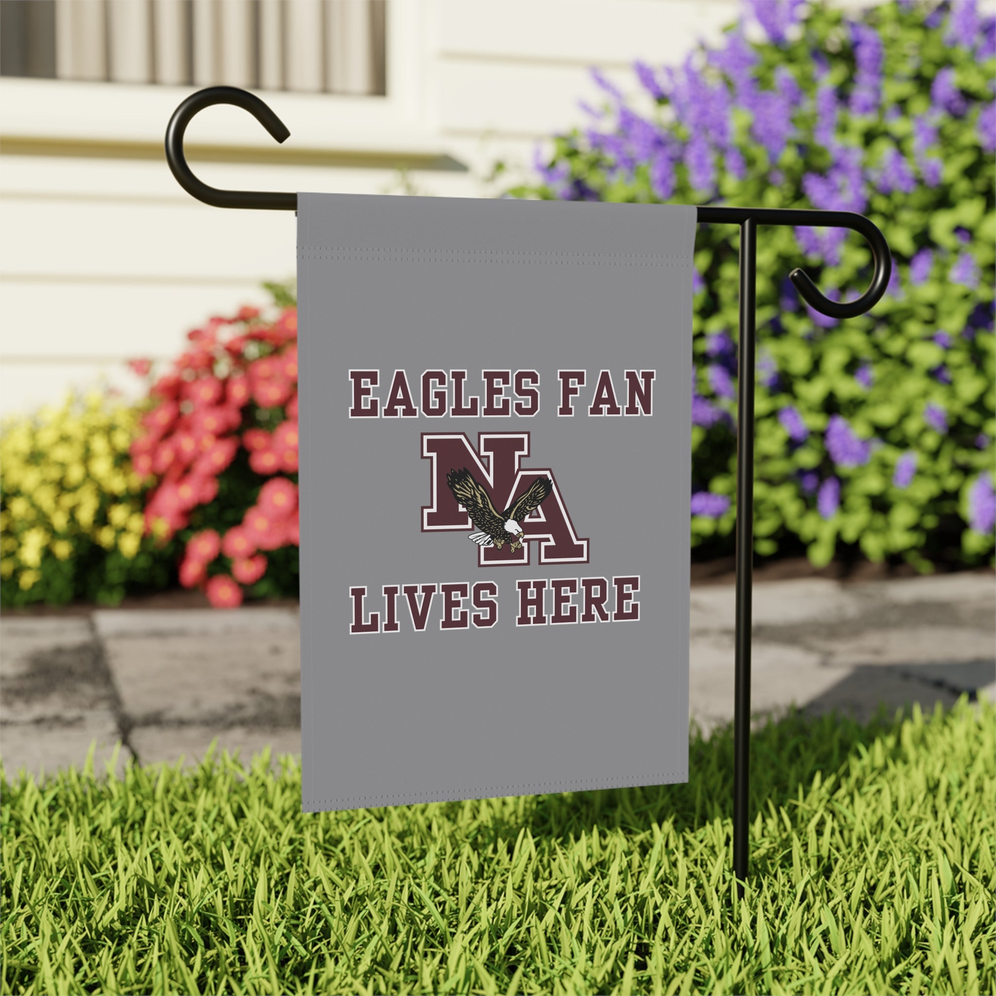 Eagles Fan Classic Logo Garden Flag - New Albany Eagles