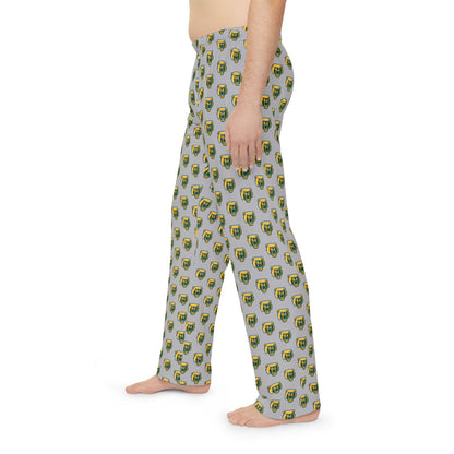 Adult Unisex Grey Pajama Pants with Allover Brooke Bruin Print
