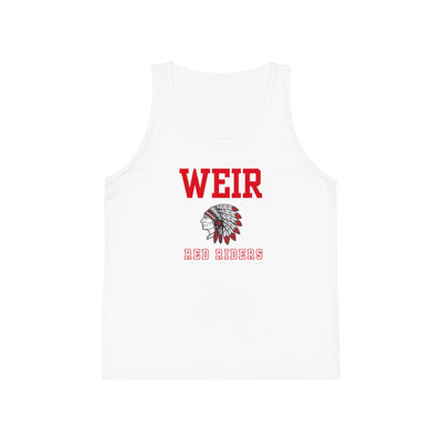 Youth Weir Red Riders Classic Mascot Graphic Bella + Canvas Tank