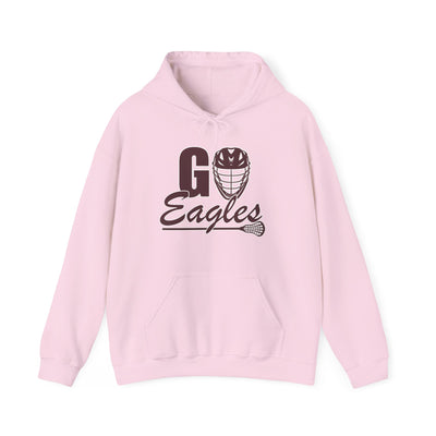 Adult Unisex Go Eagles Lacrosse Graphic Hoodie