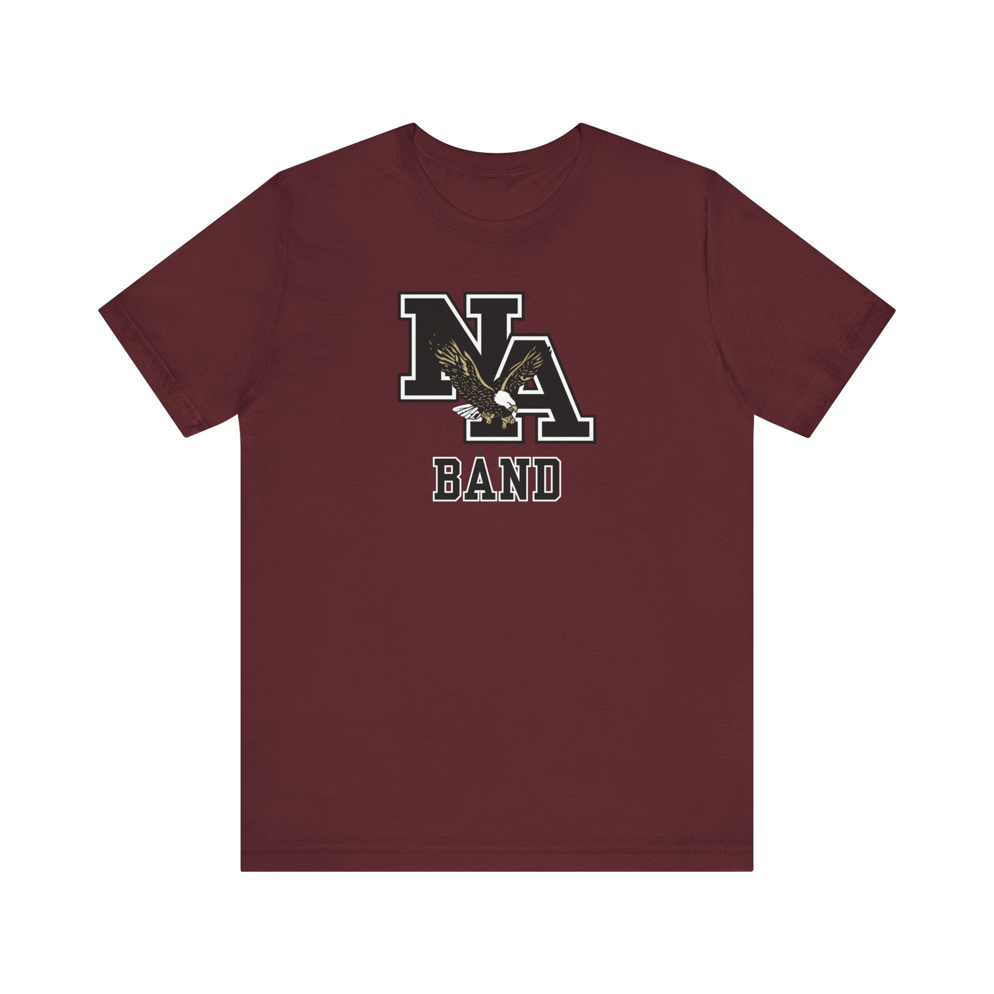 Adult Unisex New Albany Logo Band Graphic Short Sleeve Soft Tee