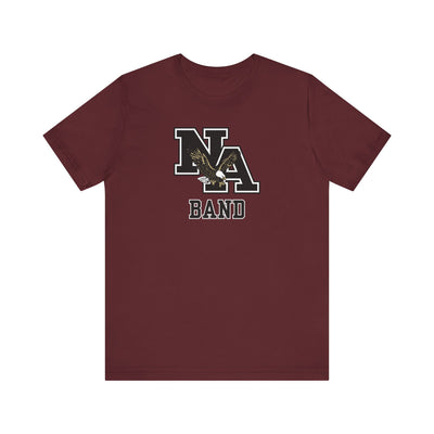Adult Unisex New Albany Logo Band Graphic Short Sleeve Soft Tee