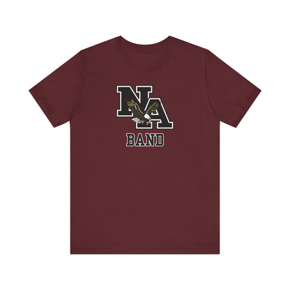 Adult Unisex New Albany Logo Band Graphic Short Sleeve Soft Tee