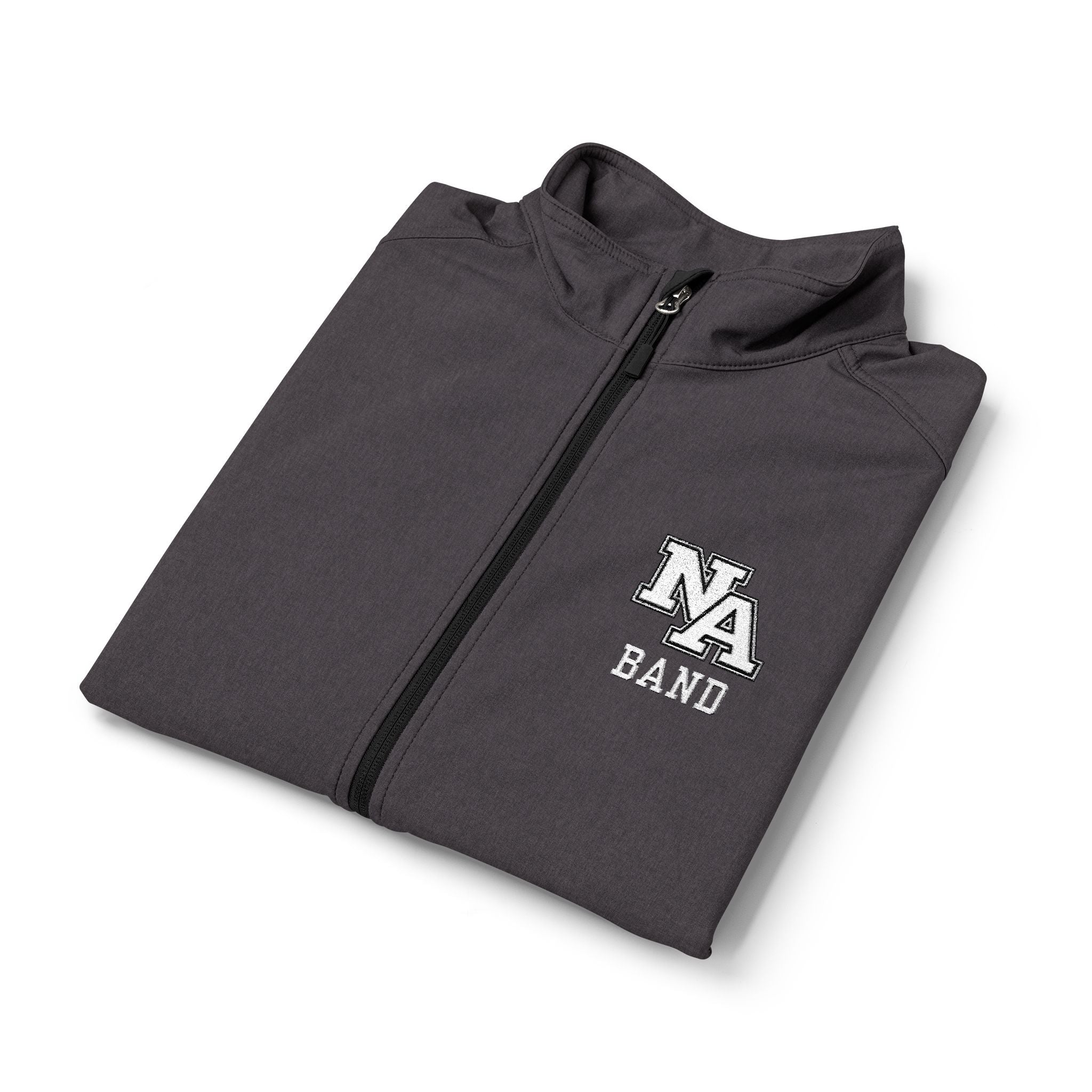 Adult Unisex Classic New Albany Band Embroidered Logo Core Soft Shell Vest