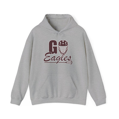 Adult Unisex Go Eagles Lacrosse Graphic Hoodie