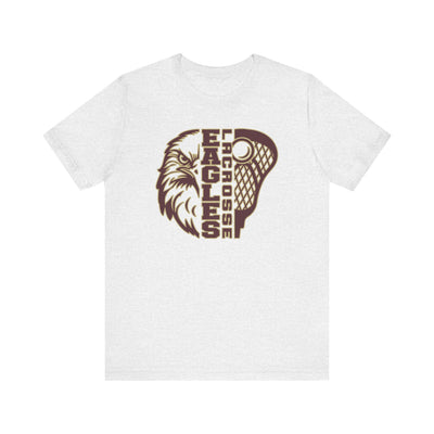 Adult Unisex Epic Lacrosse Eagle Graphic Short Sleeve Soft Tee