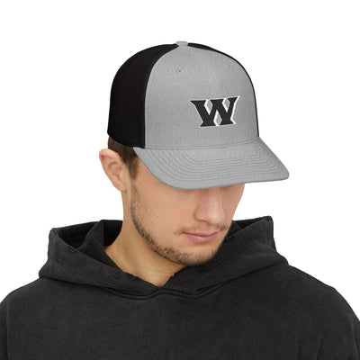 Adult Unisex Weir Logo Embroidered Richardson 112 Snapback Trucker Hat