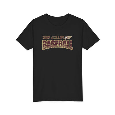 Youth Eagles Line Drive Baseball Graphic Short Sleeve Soft Tee