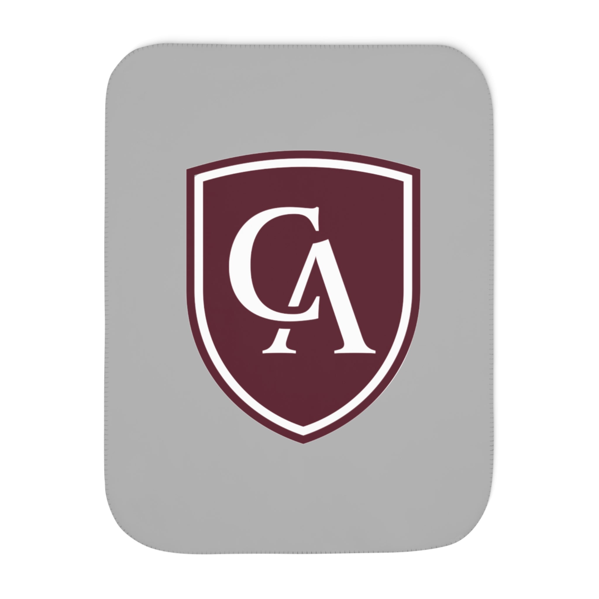 Columbus Academy Graphic So-Soft Sherpa Blanket