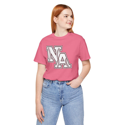 Adult Unisex Baseball Stitches Classic Logo Graphic Short Sleeve Soft Tee
