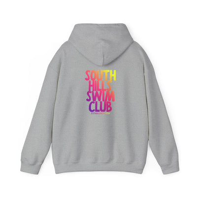 Adult Unisex South Hills Swim Club SHSC Ombre Graphic Hoodie