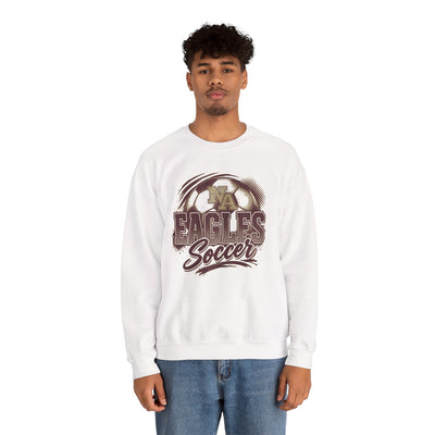 Adult Unisex New Albany Eagles Ombre Soccer Graphic Sweatshirt