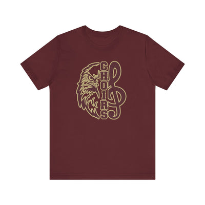 Adult Unisex Epic Eagle Choirs Graphic Short Sleeve Soft Tee