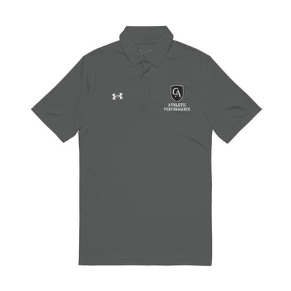 Adult Unisex Columbus Academy Vikings Athletic Performance Under Armour Performance Polo with Logo Embroidery