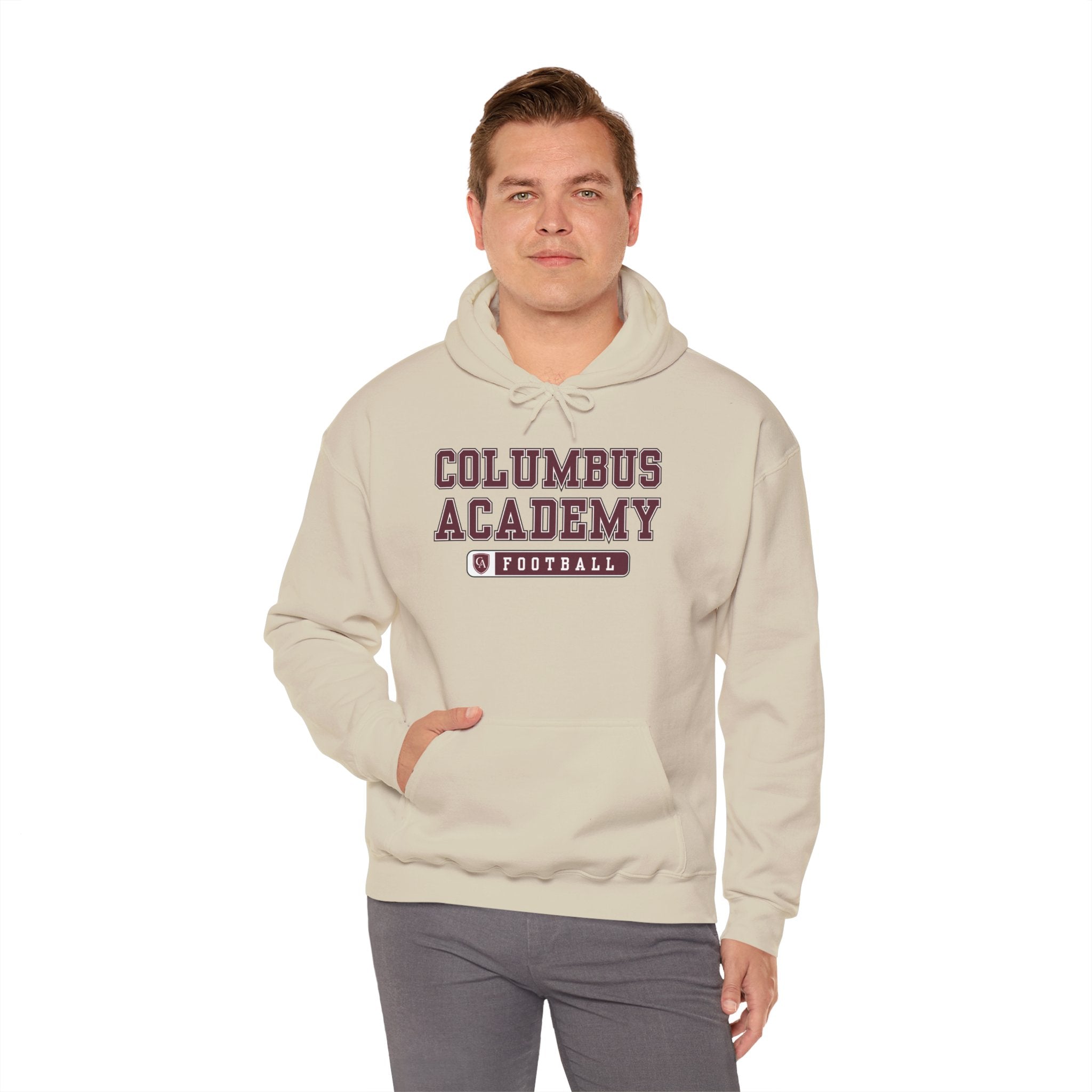 Adult Unisex Columbus Academy Football Graphic Hoodie