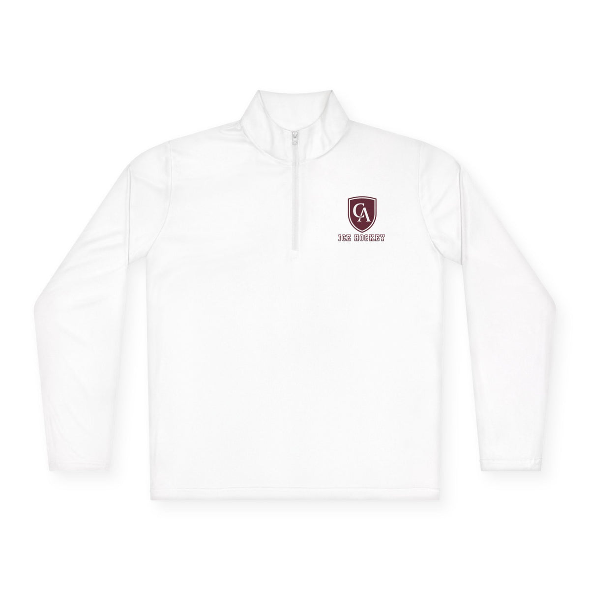 Adult Unisex Columbus Academy Ice Hockey Logo Sport-Tek Quarter Zip Pullover