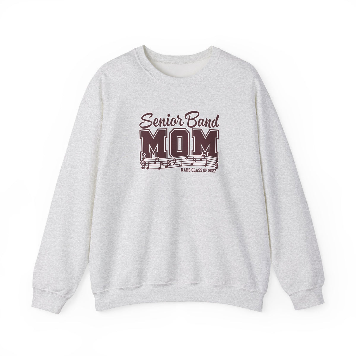 Adult Unisex New Albany 2027 Senior Band Mom Graphic Sweatshirt