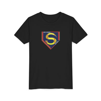 Youth Stingers Softball Logo Graphic Short Sleeve Bella + Canvas Soft Tee