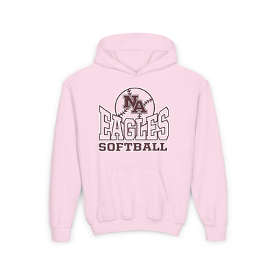 Youth NA Eagles Softball Graphic Hoodie