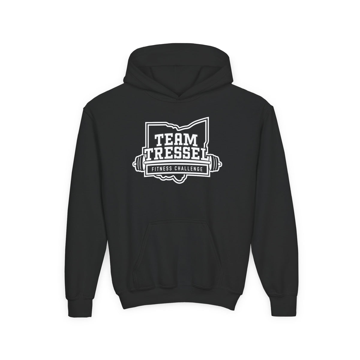 Youth Team Tressel Fitness Challenge Graphic Hoodie