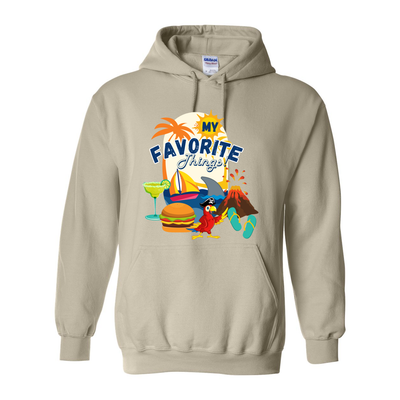 Adult Unisex My Favorite Things Graphic Hoodie
