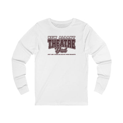 Adult Unisex New Albany Theatre Dad Graphic Long Sleeve Soft Tee
