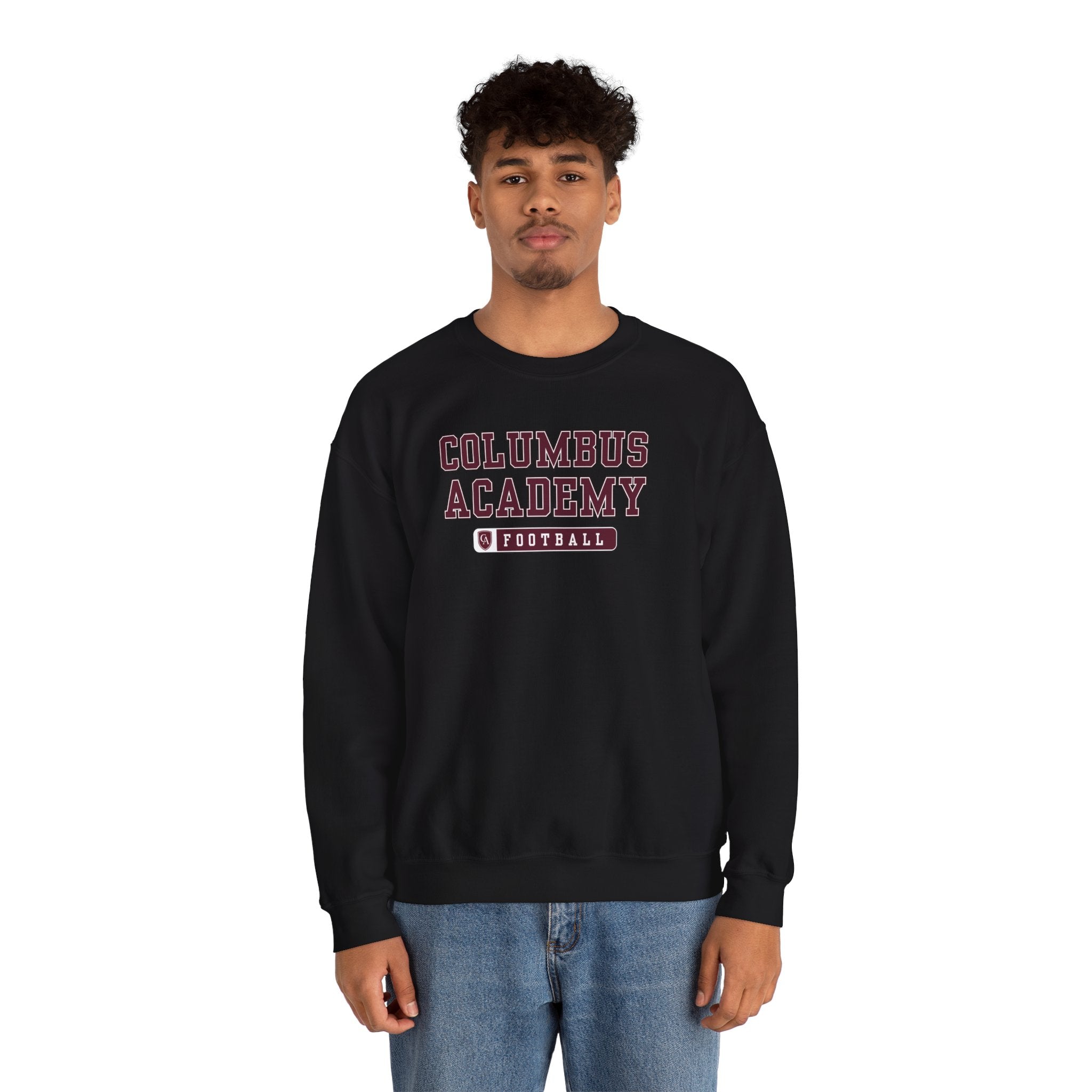 Adult Unisex Columbus Academy Football Graphic Sweatshirt
