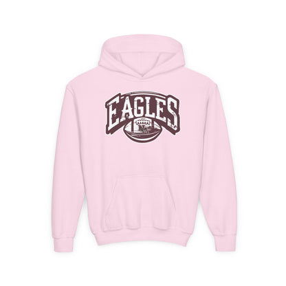 Youth Eagles Football Motion Graphic Hoodie