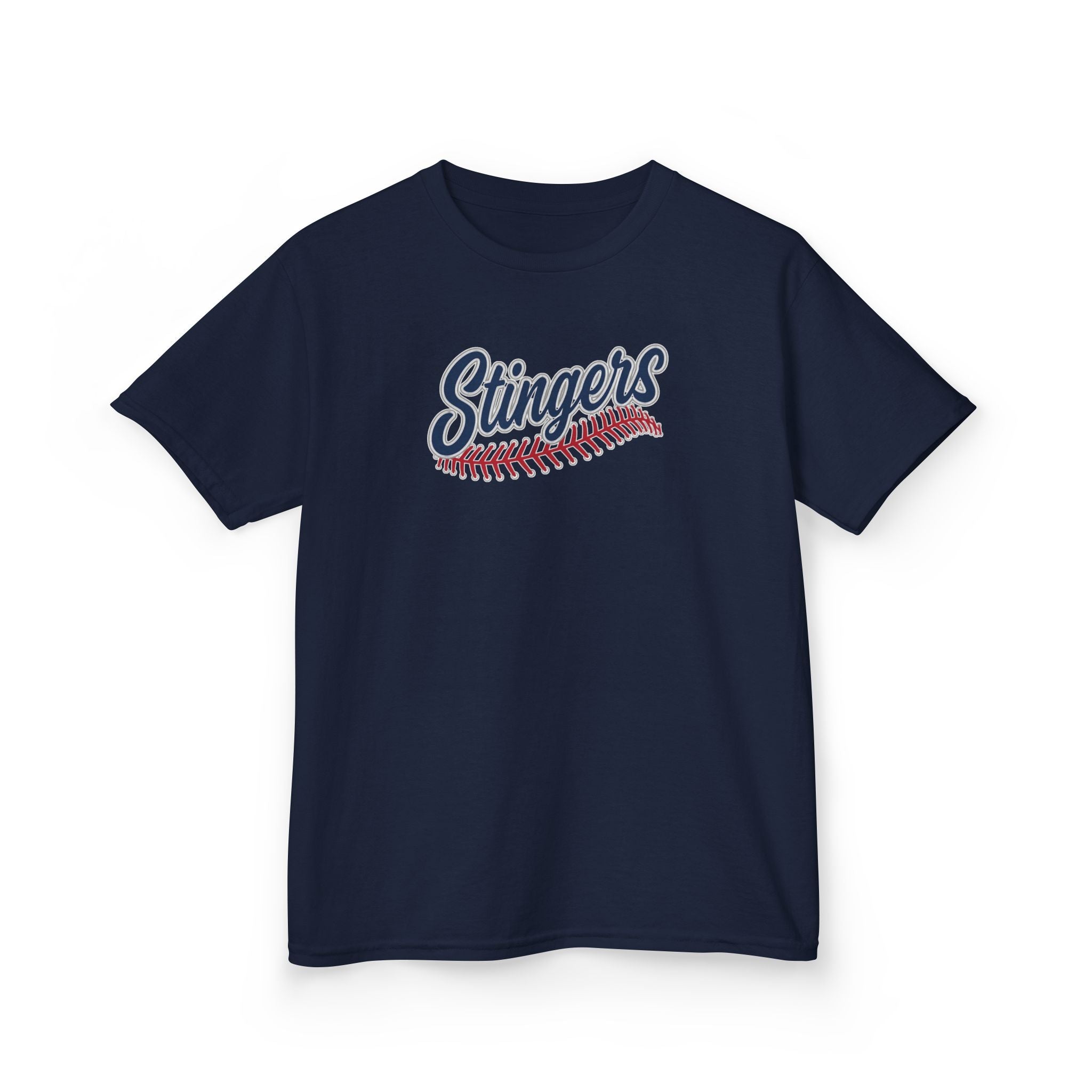 Youth Stingers Softball Stitches Graphic Short Sleeve Gildan Heavy Tee