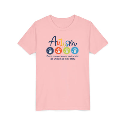 Youth Autism Imprint Graphic Short Sleeve Soft Tee