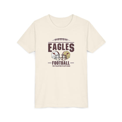 Youth New Albany Eagles Tradition Football Graphic Short Sleeve Soft Tee