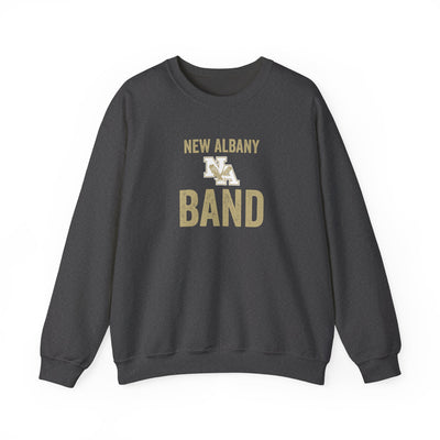Adult Unisex Vintage Distressed New Albany Band Graphic Sweatshirt